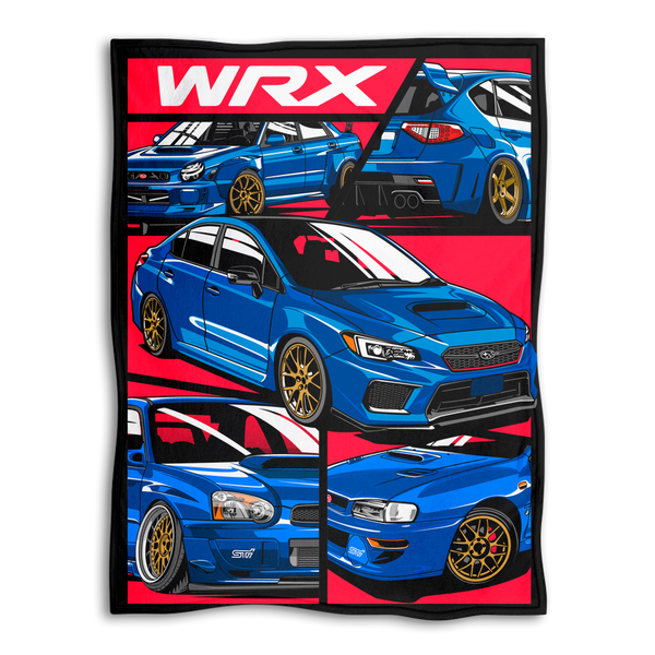 WRX STI Blanket