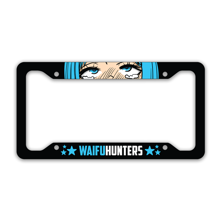 Waifu Hunters License Plate